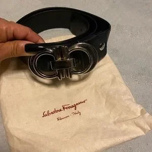Salvatore Ferragamo belt size 23 or small Sized Gancini belt - Women | Ferragamo main image 4
